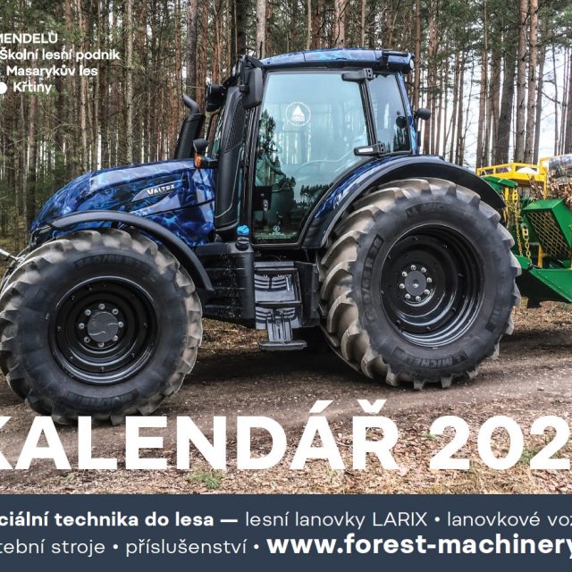 Kalendář 2023 – Speciální technika do lesa