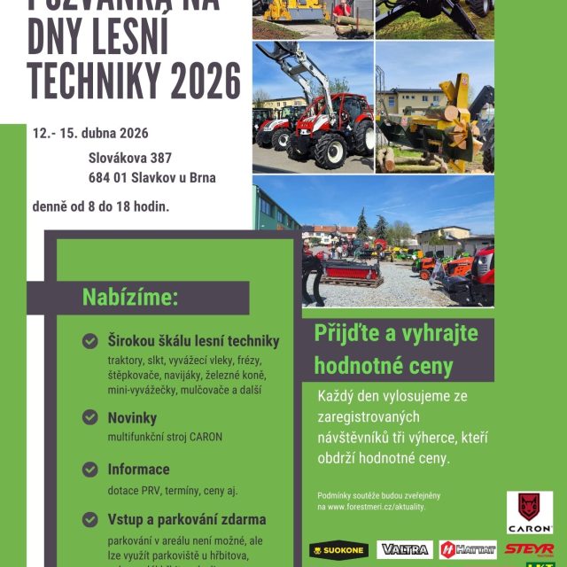 DNY LESNÍ TECHNIKY VE FOREST MERI